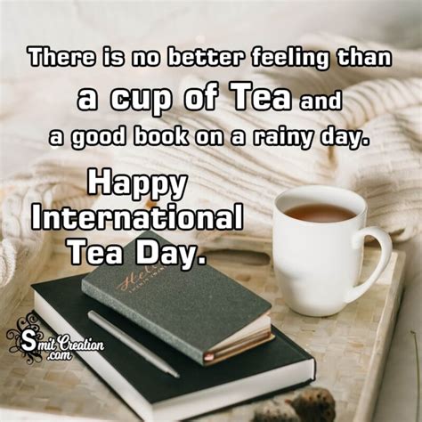 International Tea Day Wishes, Messages, Quotes Images - SmitCreation.com