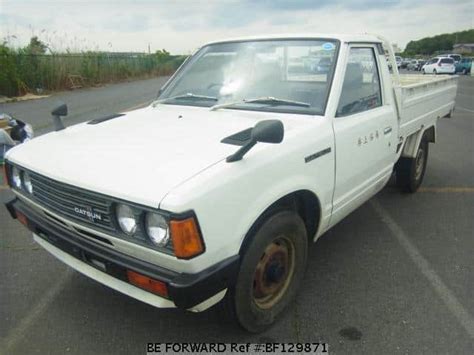 Used 1980 NISSAN DATSUN TRUCK LONG FLAT DECK/J-G720 for Sale BF129871 ...