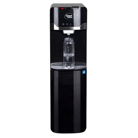 Great Value Bottom Loading Hot/Cold/Room Temp. Water Dispenser, Black Water Cooler - Walmart.com ...