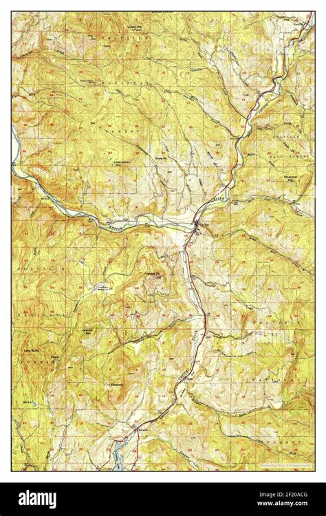 Curlew, Washington, map 1951, 1:62500, United States of America by ...