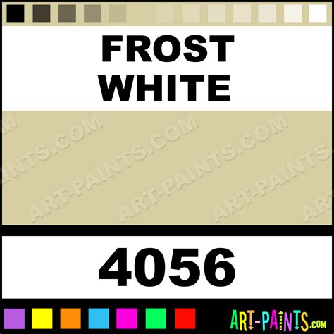 Frost White Enamels Stained Glass and Window Paints, Inks and Stains - 4056 - Frost White Paint ...