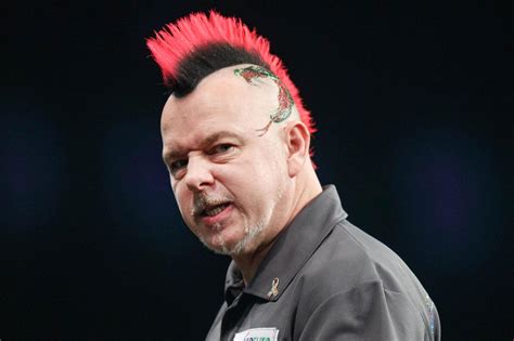 Here's what darts star Peter 'Snakebite' Wright looks like without his ...