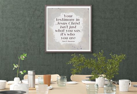 General Conference Quote LDS Quote Mormon Wall Art Religious Quote - Etsy