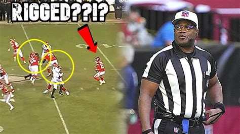 NFL Fans Calling Bengals vs Chiefs Game Rigged Because Of Multiple Missed Calls - Win Big Sports