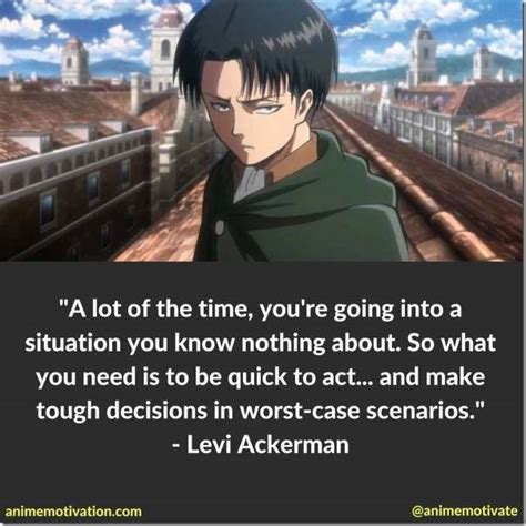 15+ Of The Most Important Levi Ackerman Quotes for AOT Fans