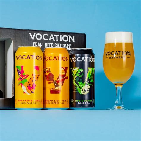 Vocation IPA Craft Beer Gift Set | 3 Cans & Glass – Vocation Brewery