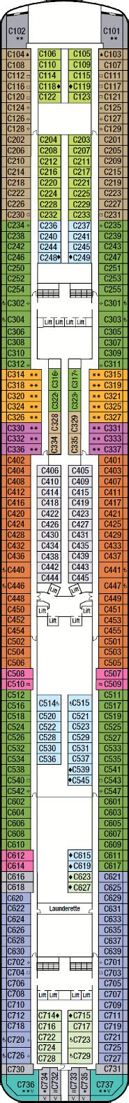 Britannia Deck Plans- P&O Cruises Britannia Cruises | TravelAge West