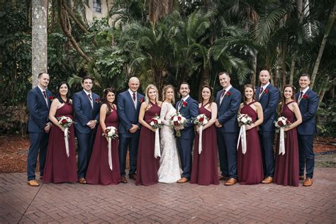 Navy Blue And Burgundy Wedding Suit at Wedding