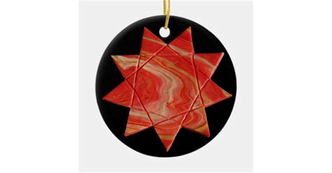 Nonagram or Enneagram Star Ornament | Zazzle.com