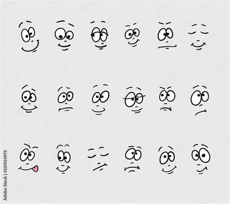 Images Of Cartoon Funny Faces