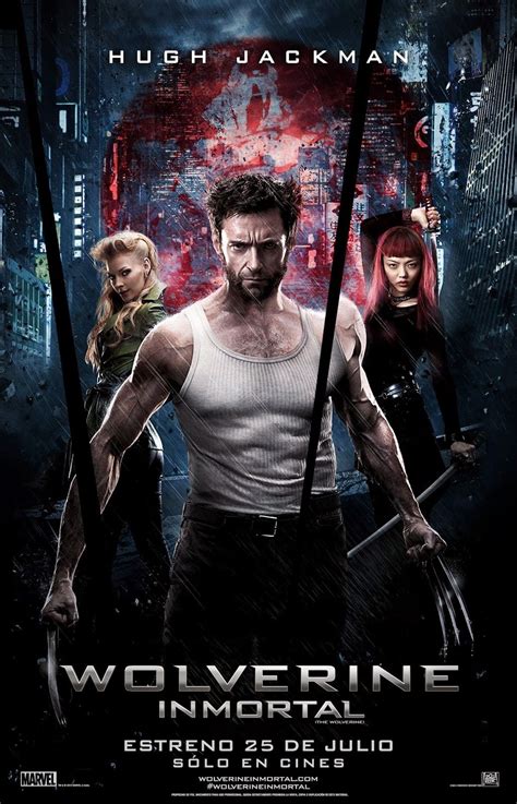 Lobezno Inmortal [2013] | Peliculas de superheroes, Wolverine inmortal, Peliculas marvel