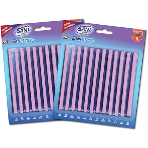 SANI 360 Sani Sticks Drain Cleaner and Deodorizer | Non-Toxic, Enzyme ...