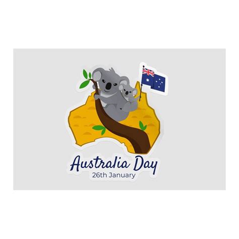 Happy Australia Day Style 162 Sticker - DecalsHouse