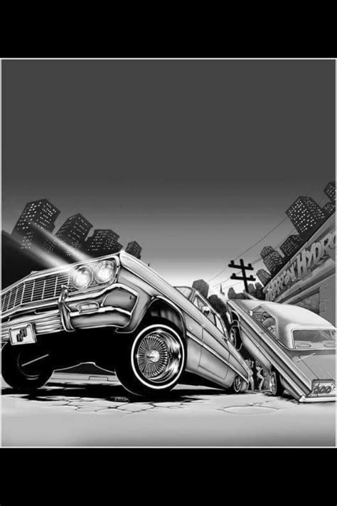 De 25+ bedste idéer inden for Lowrider art på Pinterest | Lowrider tatovering, Chicano art ...