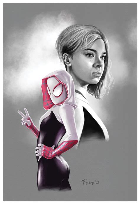 Spider-Gwen — Tony Santiago Art