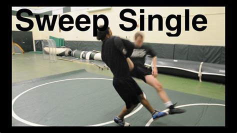 Sweep Single Leg Takedown: Basic Neutral Wrestling Moves and Technique For Beginners - YouTube