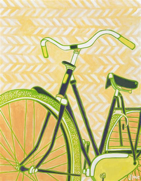 Vintage Bike Art Print | Etsy