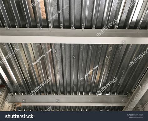 Structural Steel Beam Supports Covered By Stock Photo 1687525567 | Shutterstock