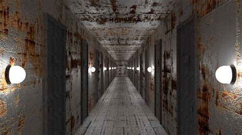 Creepy Hallway by CuriousSpiders on DeviantArt