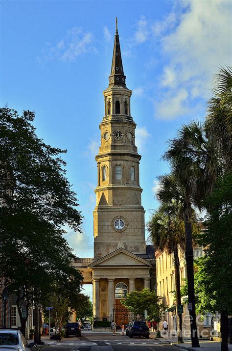 St. Philips Episcopal Church - Charleston Photograph by Allen Beatty ...