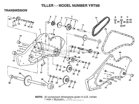 Craftsman Rear Tine Tiller Parts Diagram - Hanenhuusholli