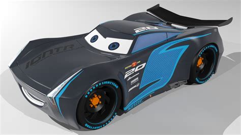 Jackson storm cars 3 model - TurboSquid 1189077