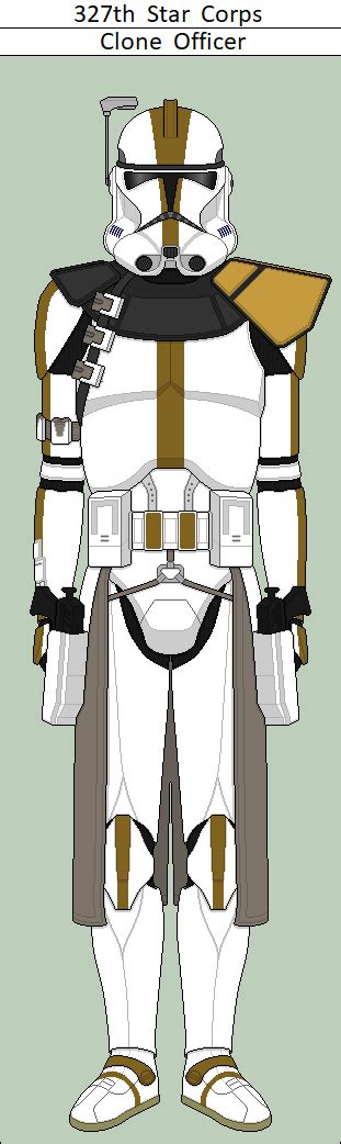 327th Star Corps Clone Officer by vidopro97 on DeviantArt