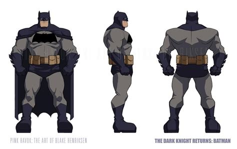 The Dark Knight Returns Animated: Batman Suit 02 by pinkhavok | Batman ...