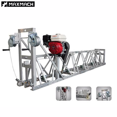 Concrete Vibrating Truss Screed Floor Leveling Machine with Honda Gx270 - China Truss Screed and ...