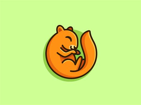 Sleeping Squirrel by Alfrey Davilla | vaneltia on Dribbble