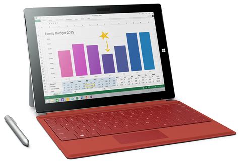 Surface 3 looks identical, but is smaller than the Surface Pro 3 - image credit Microsoft ...