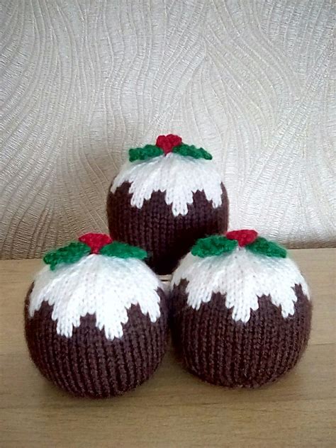 Chocolate Orange Covers - Christmas Puddings With Brandy Sauce | Christmas knitting patterns ...