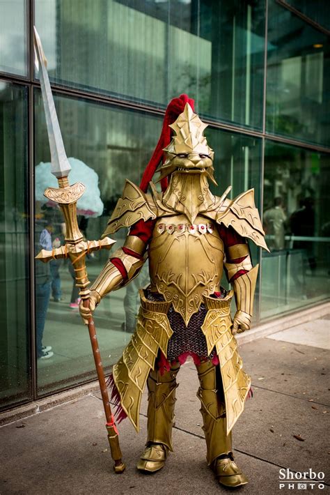 Dark Souls cosplay - Dragon Slayer Ornstein & Demon's Greataxe — Stan Winston School of ...