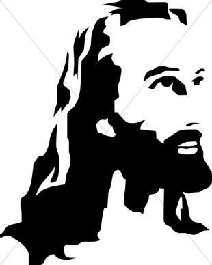 Jesus clip art black and white free clipart images 5 - WikiClipArt