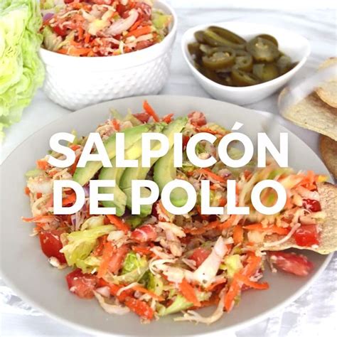 Salpicón de pollo | Comida saludable pollo, Comida saludable ensaladas, Recetas de comida saludable