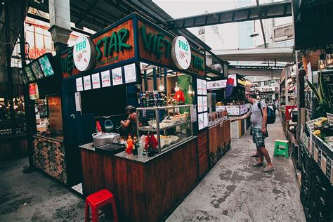 Ben Thanh Street Food Market: A Trendy Food Hall in Ho Chi Minh City (Saigon), Vietnam