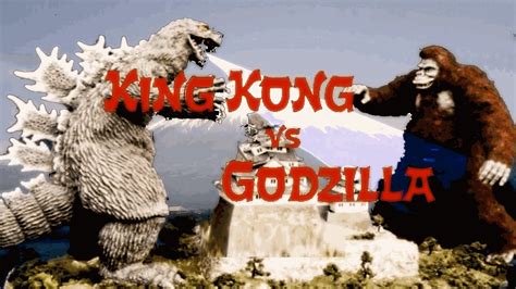 King Kong vs Godzilla (1962) - Fight Scene - YouTube
