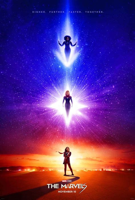 Marvel Studios Releases The Marvels Movie Trailer Featuring Captain Marvel, Ms. Marvel & Monica ...