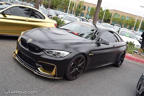 Satin Black BMW M4 Wrap | Wrapfolio