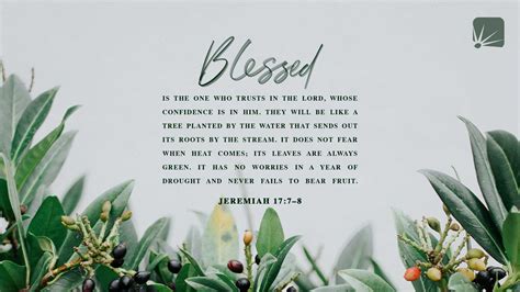 Blessed is the One who Trusts in the Lord - Stonebriar Community Church