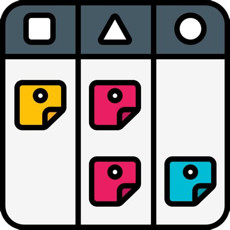 Kanban - free icon