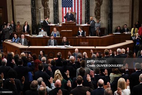 Newly elected Speaker of the US House of Representatives Kevin... News ...