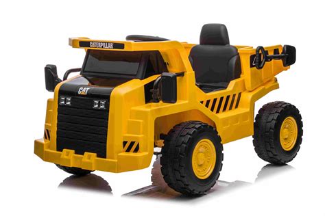 12V Yellow Caterpillar Dump Truck - Toys4Kidz - Kids Online Toy Shop Malta