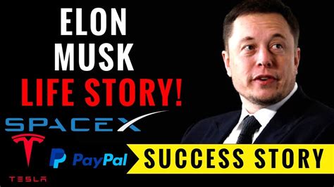 Elon Musk Life Story | PayPal, Tesla, SpaceX Success Story | Biography ...