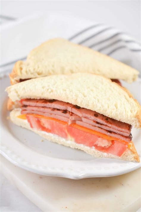 Fried Bologna Sandwiches - Sweet Pea's Kitchen