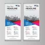 Premium Roller Banners | Printing Near Me | Mustang Digital