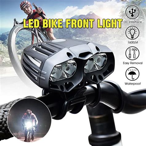 New Cool 4x XML T6 LED Mountain Road Bike light Bicycle Front Light Headlamp Headlight 4 Mode ...