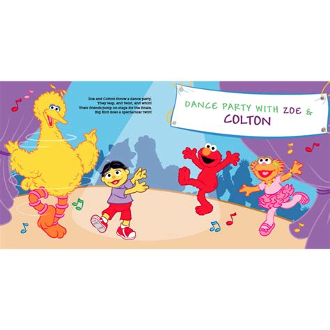 My Very Busy Day On Sesame Street Personalized Story Book | Shutterfly