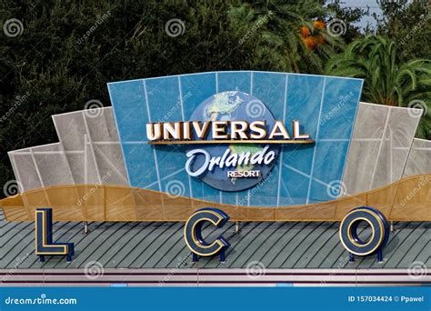 Universal Studios Entrance Orlando in August 2019 Editorial Stock Image ...