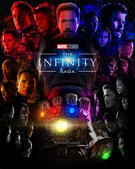 The Infinity Saga - My poster design! | Marvel infinity, Marvel, Marvel superheroes